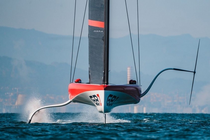 AC40 GB1 in allenamento a Cagliari