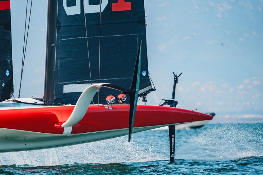 AC40 GB1 in allenamento a Cagliari